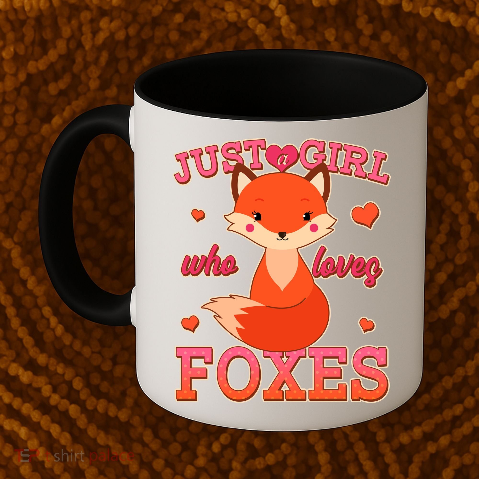 Cute Just A Girl Who Loves Foxes Coffee Mug