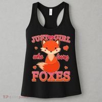 Cute Just A Girl Who Loves Foxes Women's Tank Top thumb 3