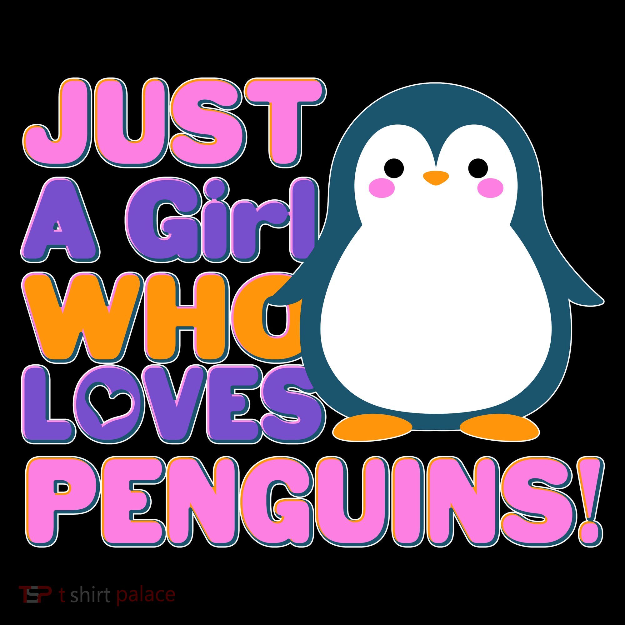 Cute Just A Girl Who Loves Penguins Coffee Mug