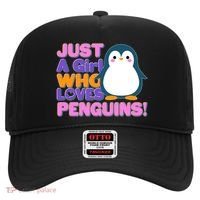 Cute Just A Girl Who Loves Penguins Hat thumb 0