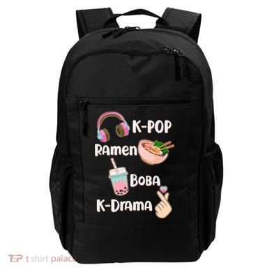 Cute K-Pop Raman Boba K-Drama Backpack