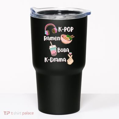 Cute K-Pop Raman Boba K-Drama Tumbler