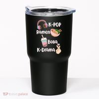 Cute K-Pop Raman Boba K-Drama Tumbler thumb 0