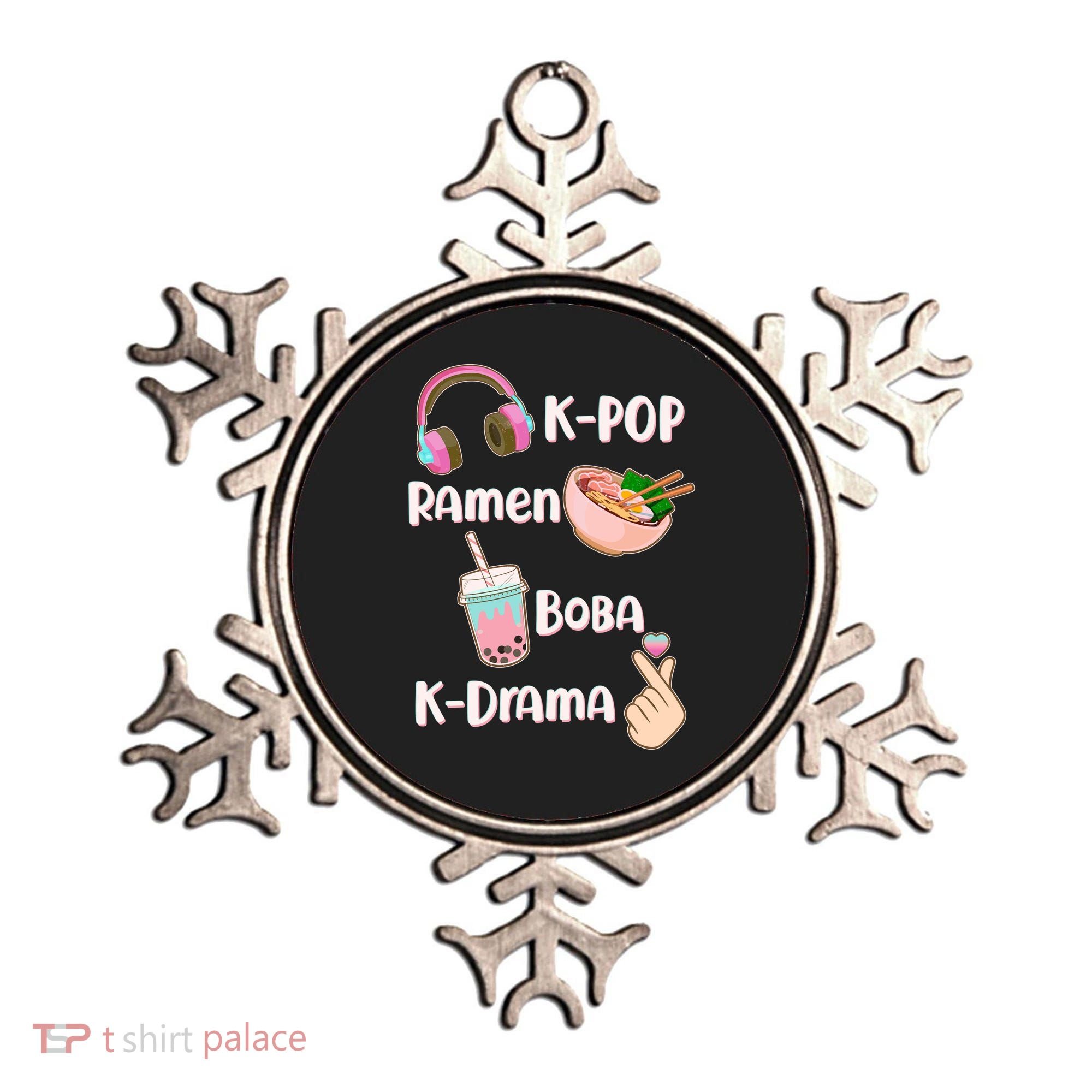Cute K-Pop Raman Boba K-Drama Ornament