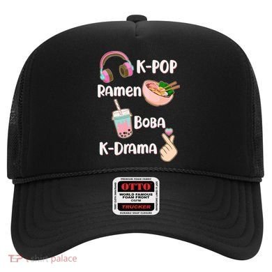 Cute K-Pop Raman Boba K-Drama Hat