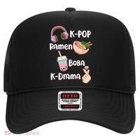 Cute K-Pop Raman Boba K-Drama Hat thumb 0