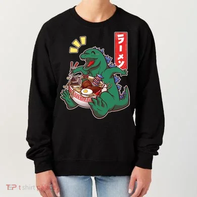 Cute Kaiju Ramen Women's Sweatshirt