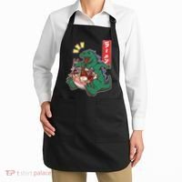 Cute Kaiju Ramen Apron thumb 2