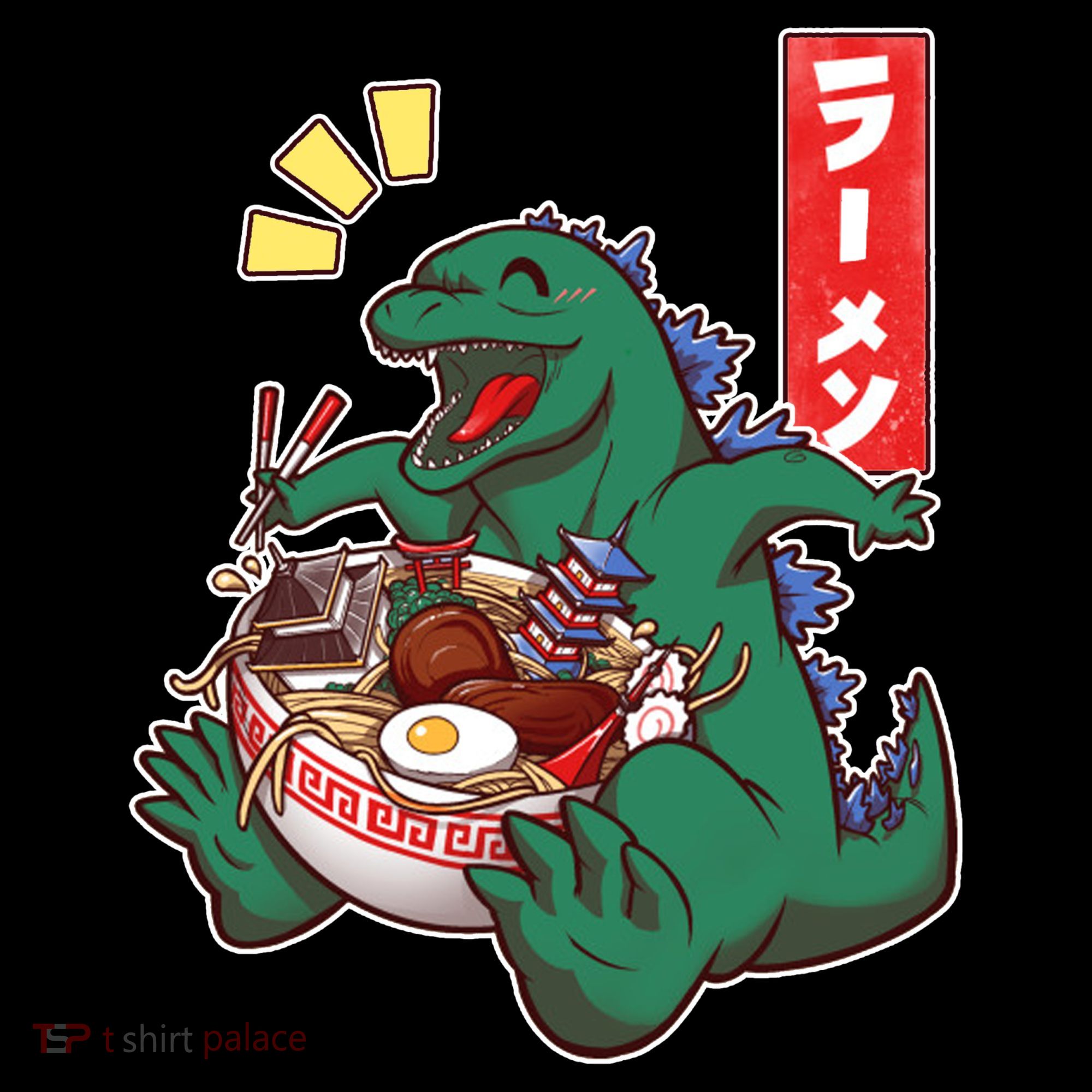Cute Kaiju Ramen Apron
