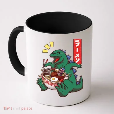Cute Kaiju Ramen Coffee Mug