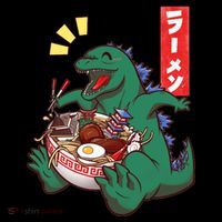 Cute Kaiju Ramen Coffee Mug thumb 5