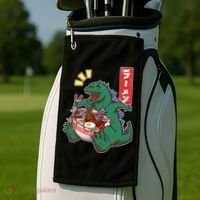 Cute Kaiju Ramen Golf Towel thumb 2