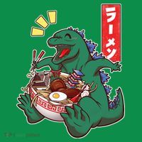 Cute Kaiju Ramen T-Shirt thumb 7