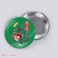 Cute Kaiju Ramen Button thumb 0
