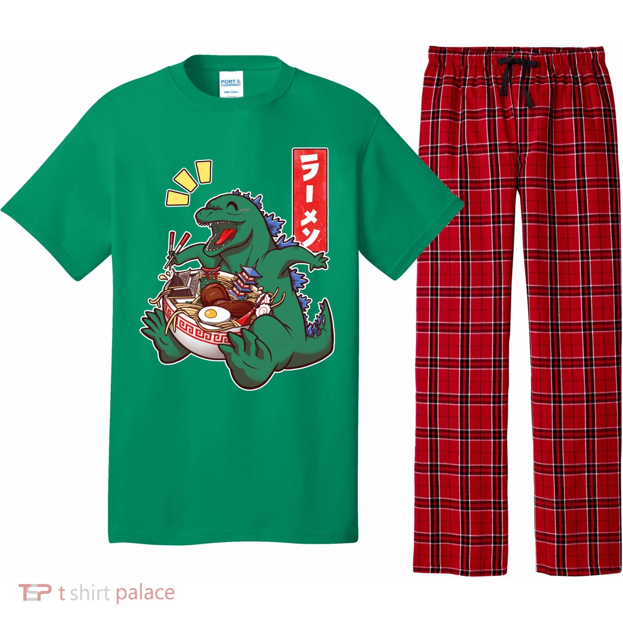 Cute Kaiju Ramen Pajama Set