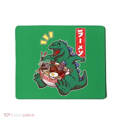 Cute Kaiju Ramen Mousepad