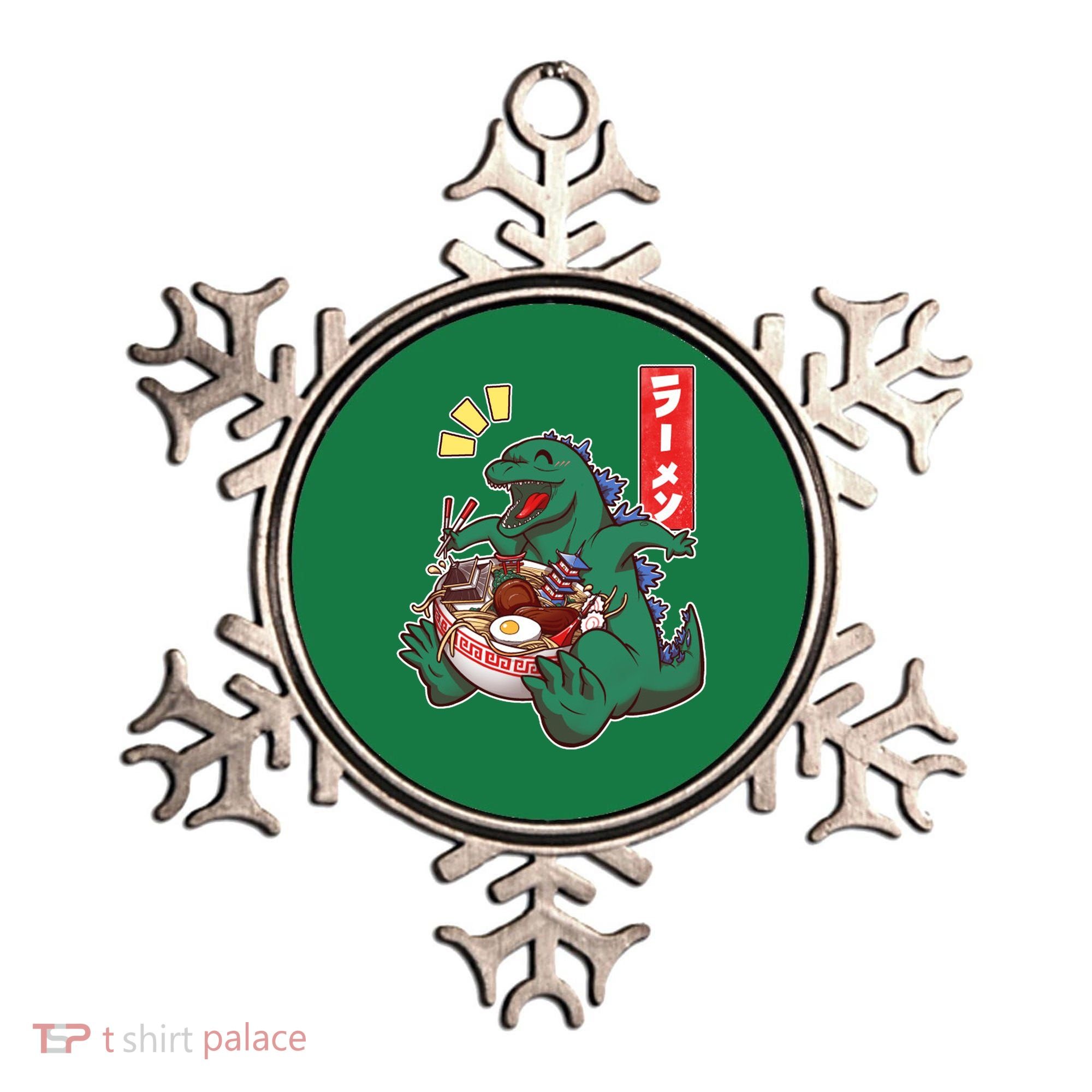 Cute Kaiju Ramen Ornament
