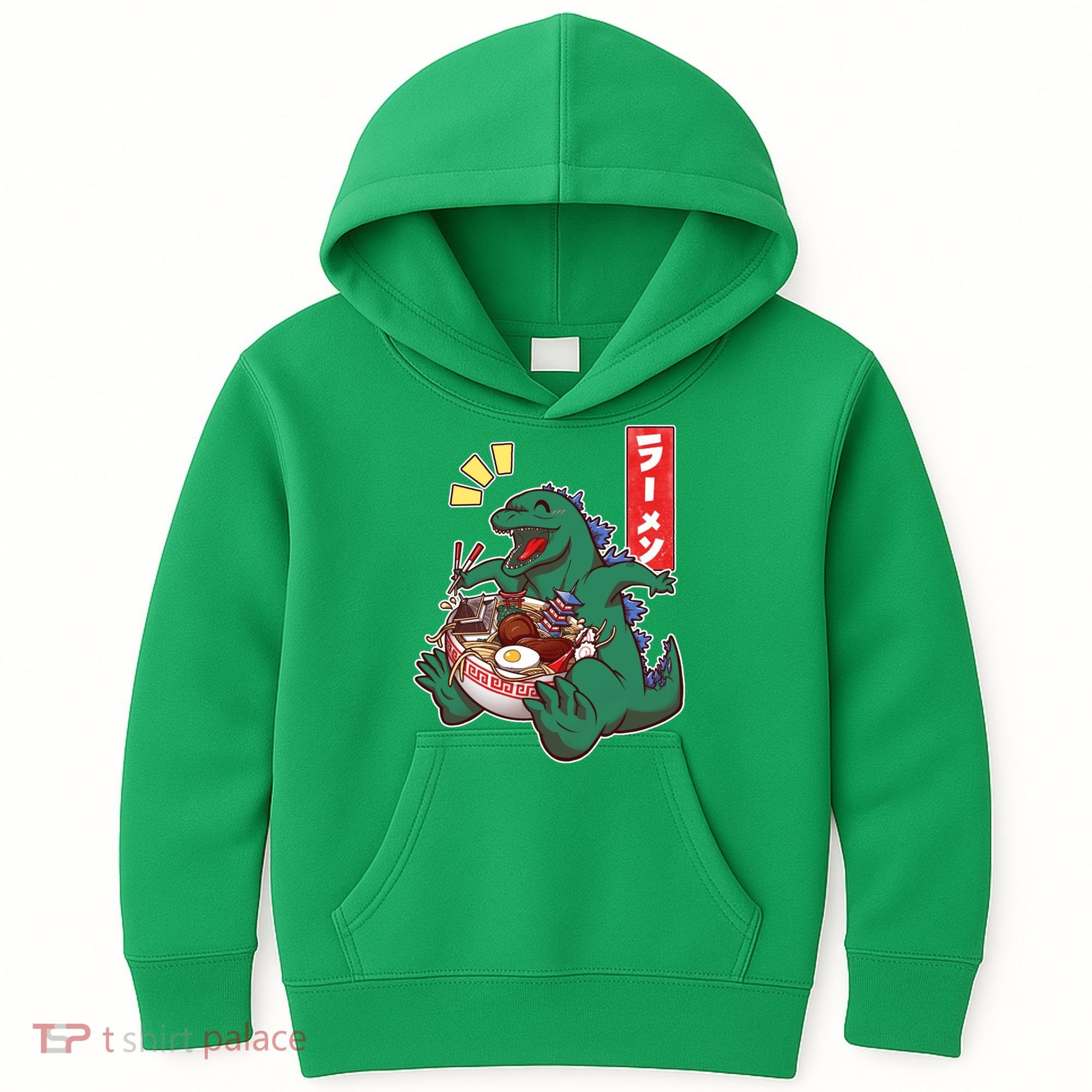 Cute Kaiju Ramen Kids Hoodie