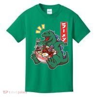 Cute Kaiju Ramen Kids T-Shirt thumb 0