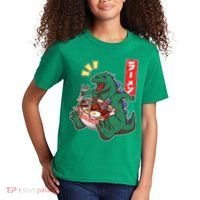 Cute Kaiju Ramen Kids T-Shirt thumb 2