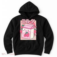 Cute Kawaii Japanese Strawberry Milk Hoodie thumb 0
