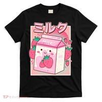 Cute Kawaii Japanese Strawberry Milk T-Shirt thumb 0