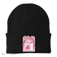 Cute Kawaii Japanese Strawberry Milk Beanie thumb 0