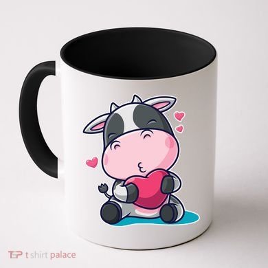 Cute Kawii Cow Hearts Coffee Mug