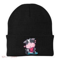Cute Kawii Cow Hearts Beanie thumb 0