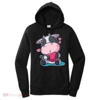 Cute Kawii Cow Hearts Women's Hoodie thumb 0