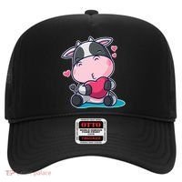 Cute Kawii Cow Hearts Hat thumb 0