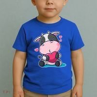 Cute Kawii Cow Hearts Toddler T-Shirt thumb 2