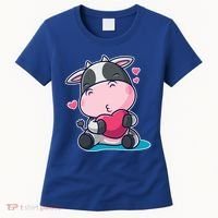 Cute Kawii Cow Hearts Women's T-Shirt thumb 0