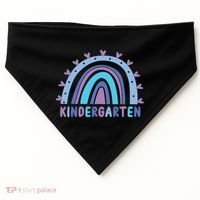 Cute Kindergarten Rainbow USA-Made Doggie Bandana thumb 0