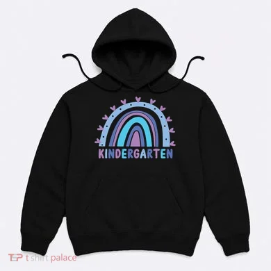 Cute Kindergarten Rainbow Hoodie