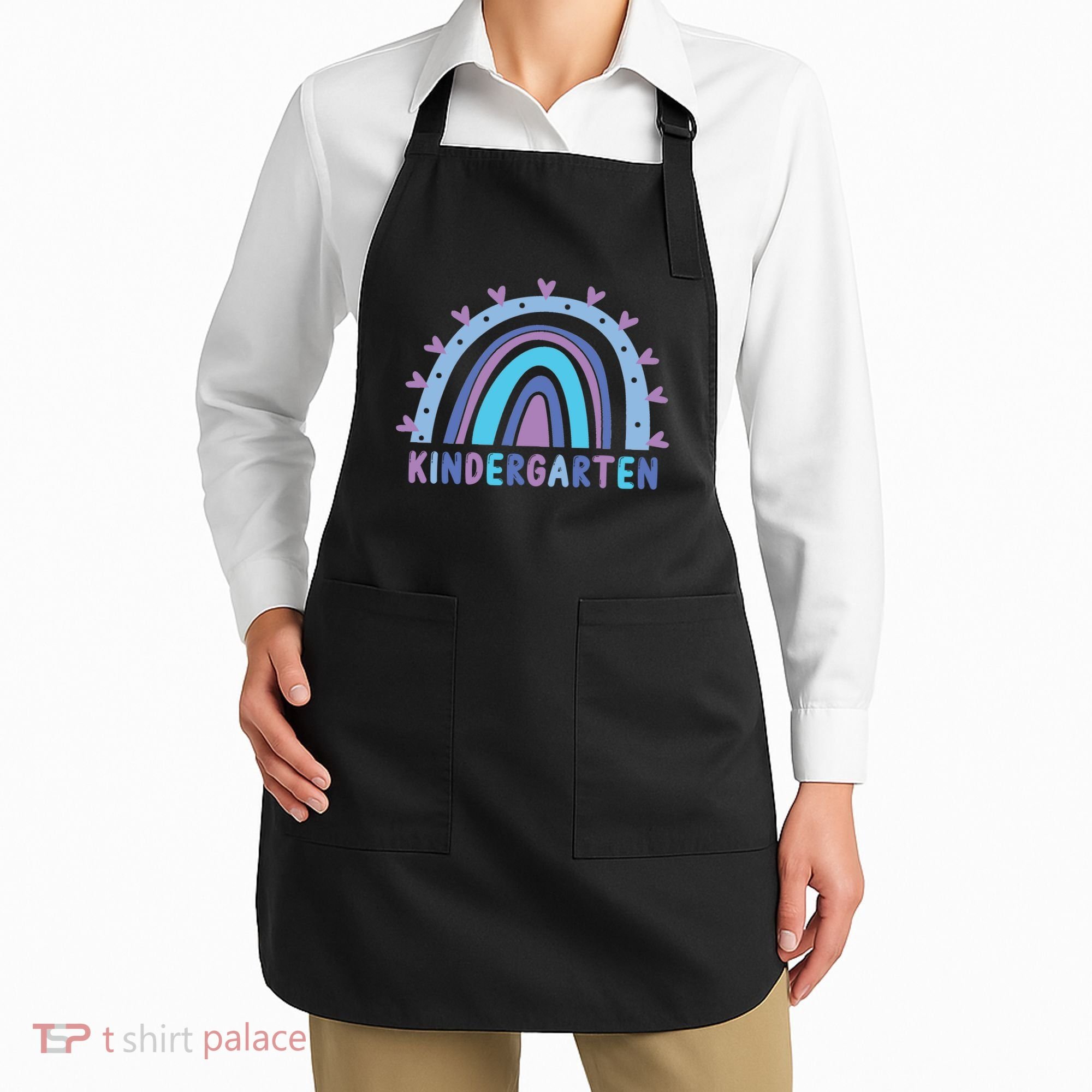 Cute Kindergarten Rainbow Apron