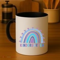 Cute Kindergarten Rainbow Coffee Mug thumb 4