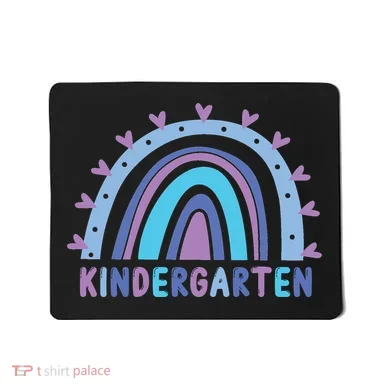 Cute Kindergarten Rainbow Mousepad