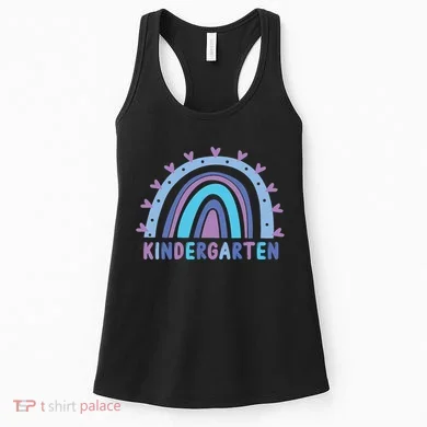 Cute Kindergarten Rainbow Women's Tank Top