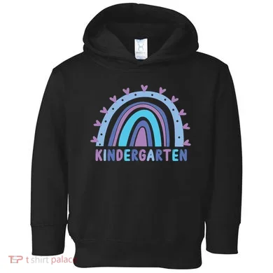 Cute Kindergarten Rainbow Toddler Hoodie