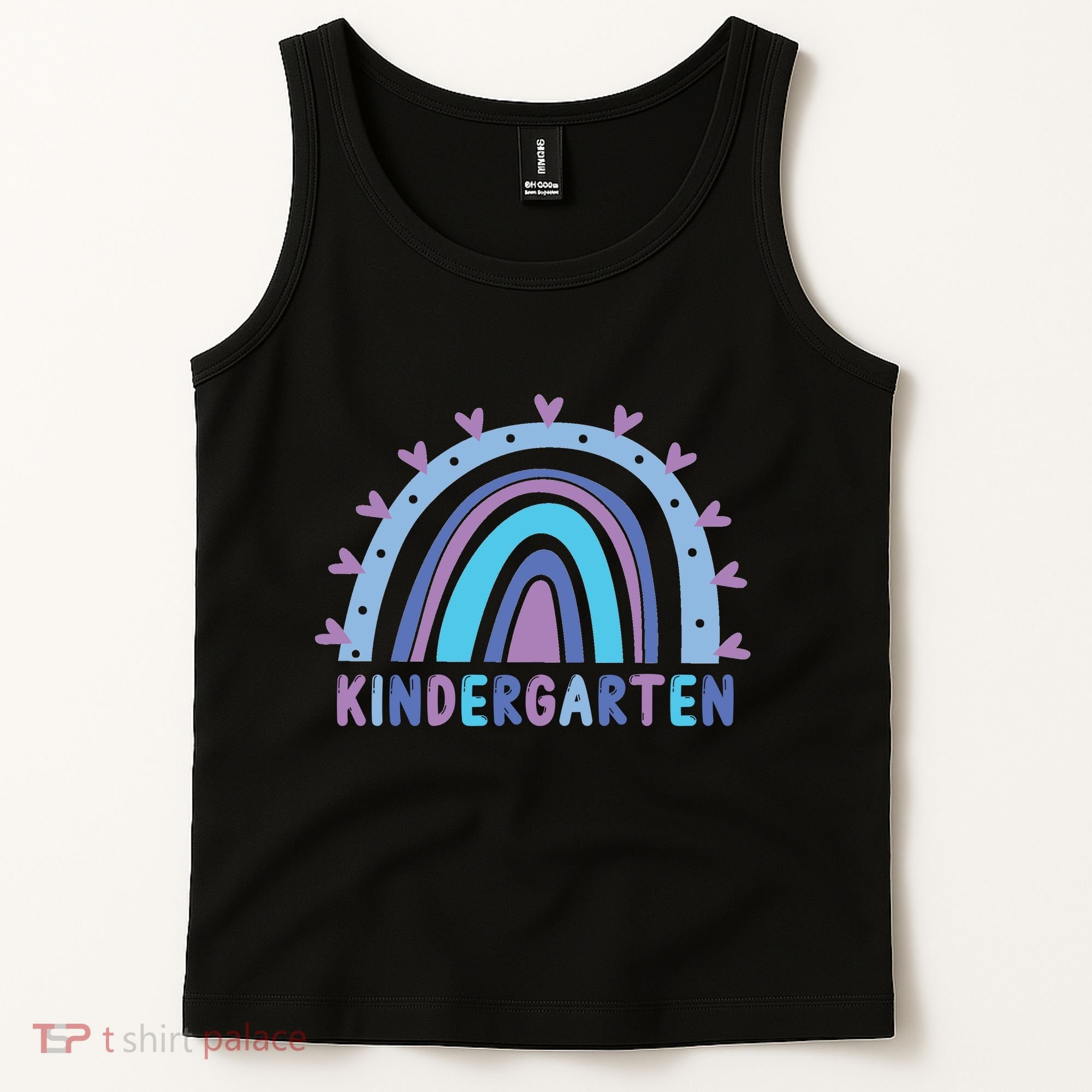 Cute Kindergarten Rainbow Tank Top