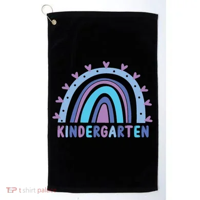 Cute Kindergarten Rainbow Golf Towel