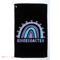 Cute Kindergarten Rainbow Golf Towel thumb 0