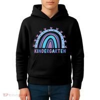 Cute Kindergarten Rainbow Kids Hoodie thumb 4