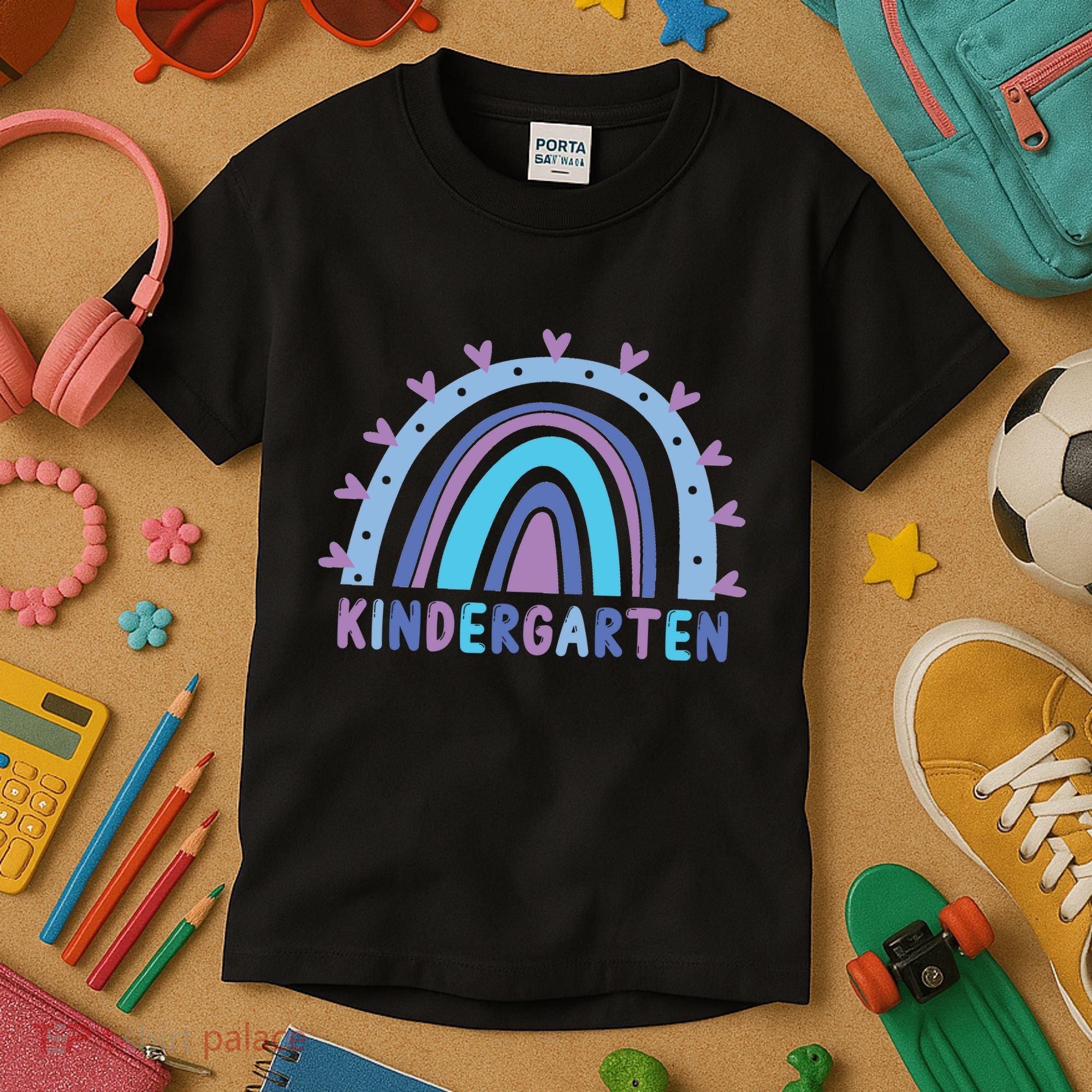 Cute Kindergarten Rainbow Kids T-Shirt