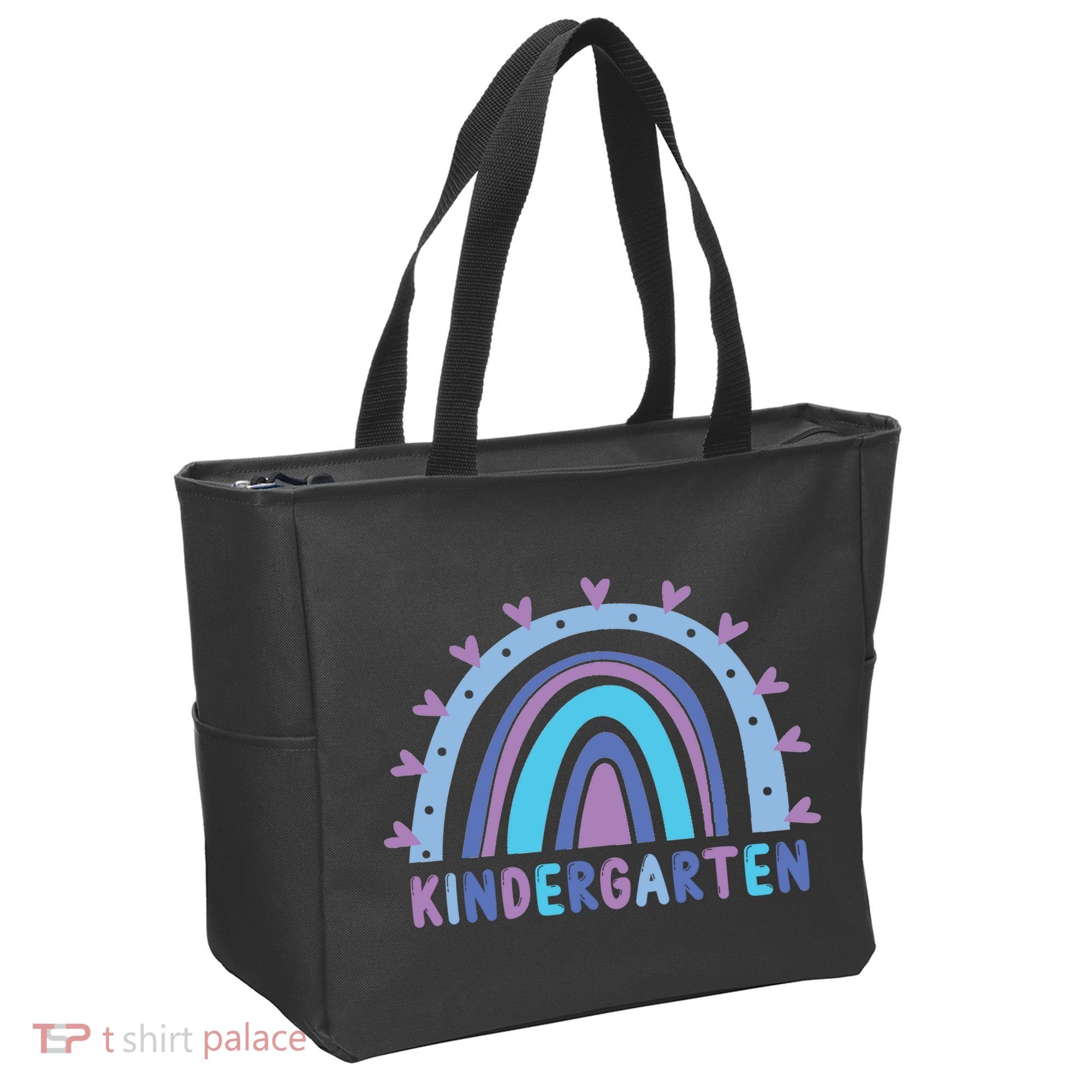 Cute Kindergarten Rainbow Tote Bag