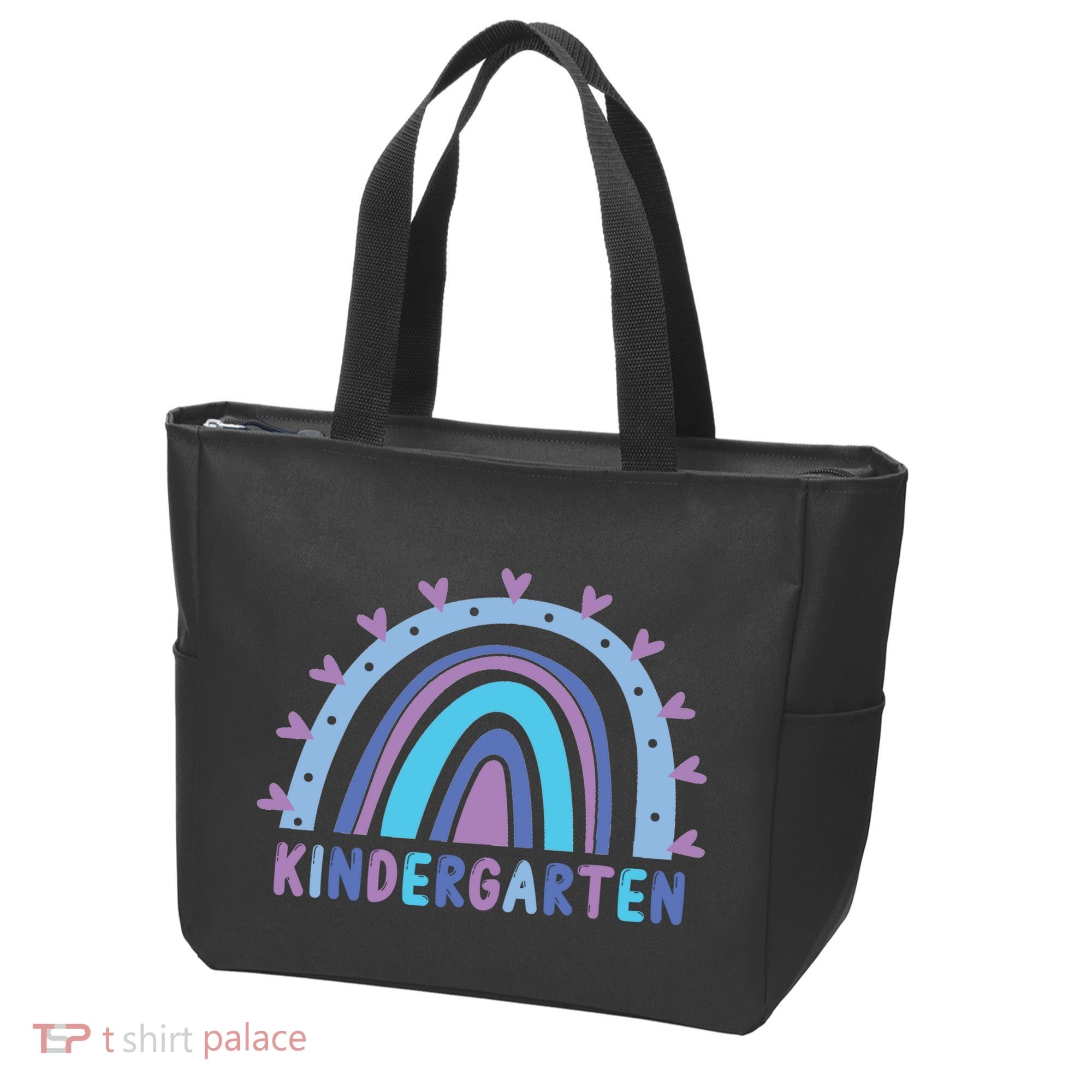 Cute Kindergarten Rainbow Tote Bag