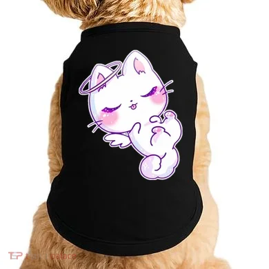 Cute Kitten Angel Doggie Tank