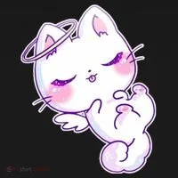 Cute Kitten Angel Doggie Tank thumb 4