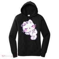 Cute Kitten Angel Women's Hoodie thumb 0